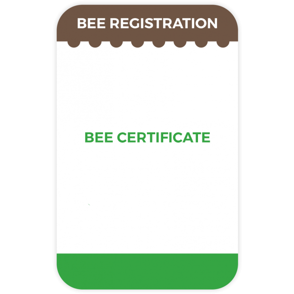 B-BEE CERTIFICATE REGISTRATION